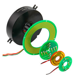 Small Slip Ring of Flat Type Routing 5A with 2 Circuits