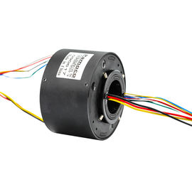 Big Bore Through Hole Slip Ring Multiple Contacts IP54 Protection