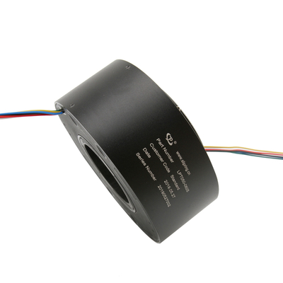 50mm Through Bore Slip Ring 6 Circuits 5A 300rpm