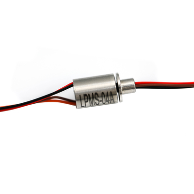Anillo Colector Miniatura de 48VAC de 4 Hilos, 1A de Corriente, 100 RPM de Velocidad