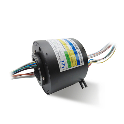 50 mm a través del anillo de deslizamiento de agujero 12 cables 380VAC / DC 2A por circuito