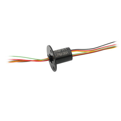 Circuito miniatura 2A IP40, diseño integrado del anillo colectando de la cápsula 300RPM 6 de la estructura